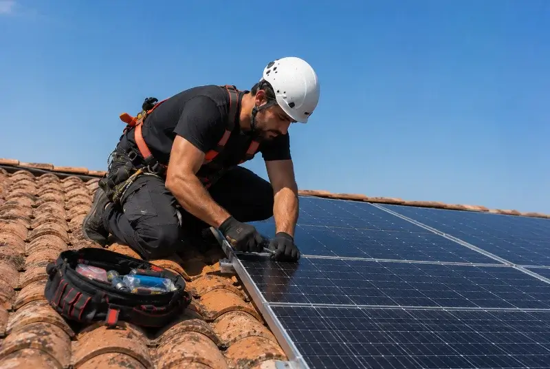 Maintenance et monitoring de panneaux solaires à Saint-Genis-les-Ollières