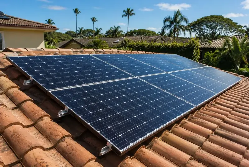 Installation de panneaux solaires à Saint-Genis-les-Ollières